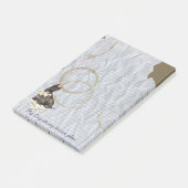 Mijn Scottie Ate mijn Lesson Plan Post-it® Notes (Schuin)