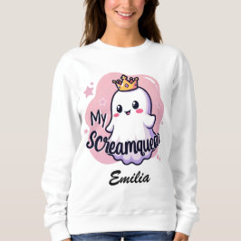 Mijn Screamqueen Halloween Sweatshirt voor Vriendi