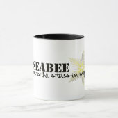 Mijn Seabee zet de sterren in mijn hemel Mok (Midden)