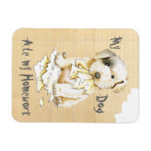 Mijn Sealyham Terrier Ate Mijn thuiswerk Magneet (Horizontaal)