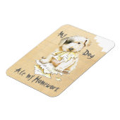 Mijn Sealyham Terrier Ate Mijn thuiswerk Magneet (Linkerzijde)
