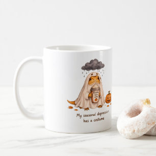 Mijn Seizoensgebonden Depressie Kostuum Baarddraag Koffiemok