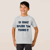 Mijn Selfie T-Shirt (Voorkant volledig)