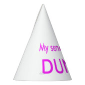 Mijn senator is een Dunce-Pet Feesthoedjes (Links)