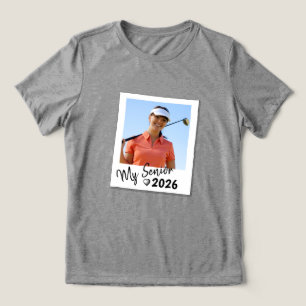 Mijn Senior Custom Afbeelding Golf Shirt