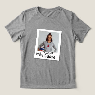 Mijn Senior Custom Afbeelding Volleybal Shirt