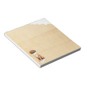 Mijn sequbone Ate Mijn thuiswerk Notitieblok (Schuin)