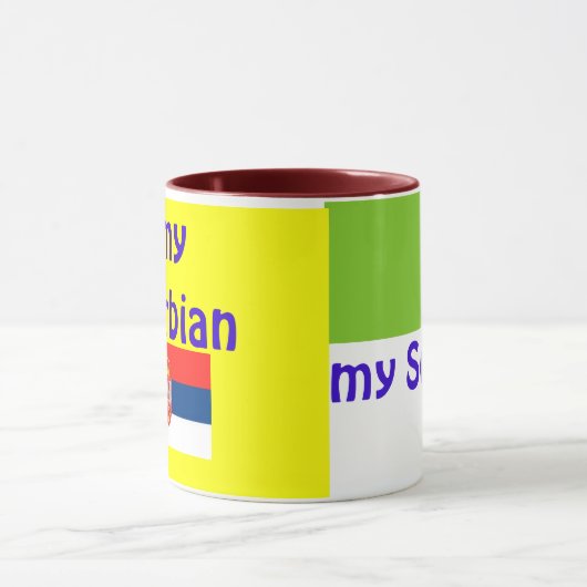 mijn Servisch Mok (Midden)