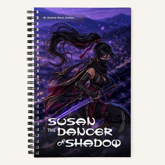 Mijn Shadow Dancer Avonturen Notitieboek (Voorkant)