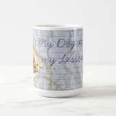 Mijn Shar-Pei Ate Mijn Lesson Plan Koffiemok (Center)