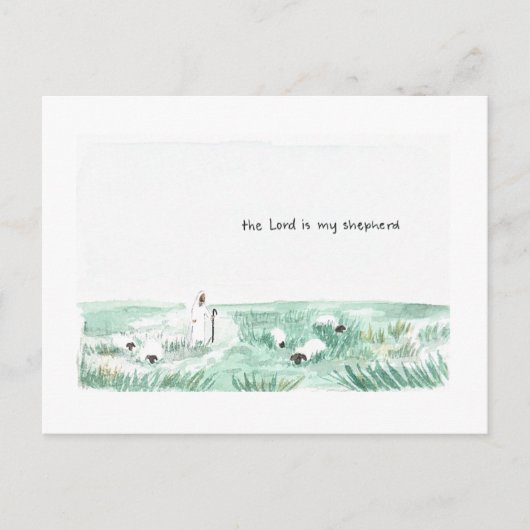 mijn Shepherd briefkaart (Voorkant)
