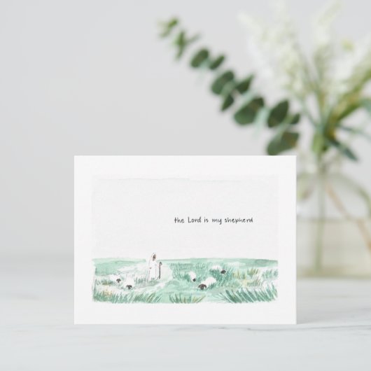 mijn Shepherd briefkaart (Staand voorkant)