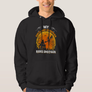 Mijn Shetland Sheepdog Rijdt Schot Hagel Halloween Hoodie