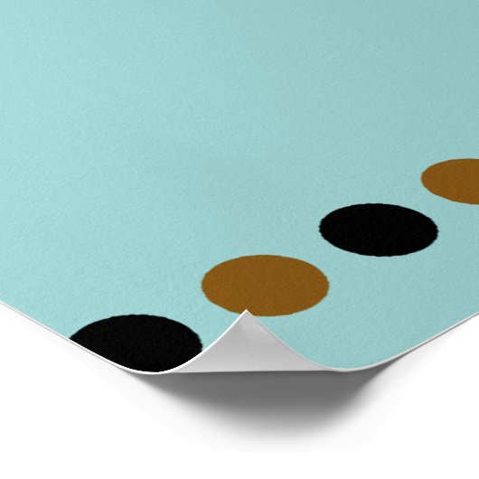 Mijn Shiba Inu houdt van Peanut Butter Poster (Hoek)