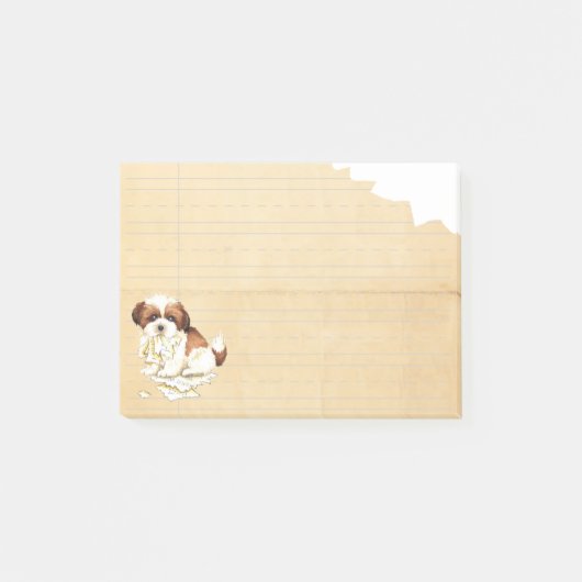 Mijn Shih Tzu Ate mijn thuiswerk Post-it® Notes (Voorkant)