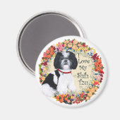 Mijn Shih Tzu Liefde Magneet (Voorkant / Achterkant)