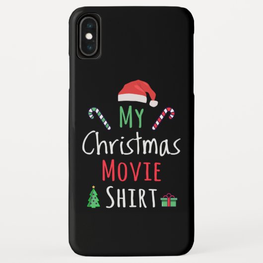 Mijn Shirt voor kerstfilm Case-Mate iPhone Case (Achterkant)