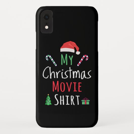 Mijn Shirt voor kerstfilm Case-Mate iPhone Case (Achterkant)