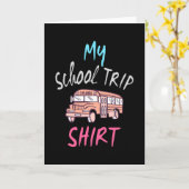 Mijn Shirt voor schoolreizen Kaart (Gele Bloem)