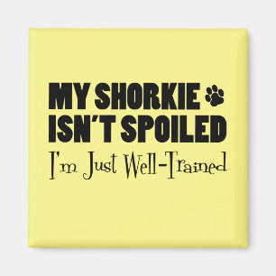 Mijn Shorkie is niet gespuugd dat ik gewoon goed g Magneet