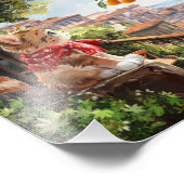 Mijn sinaasappels foto afdruk (Hoek)