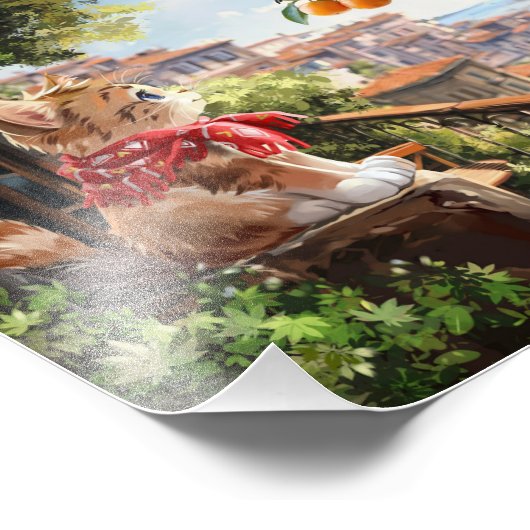 Mijn sinaasappels foto afdruk (Hoek)