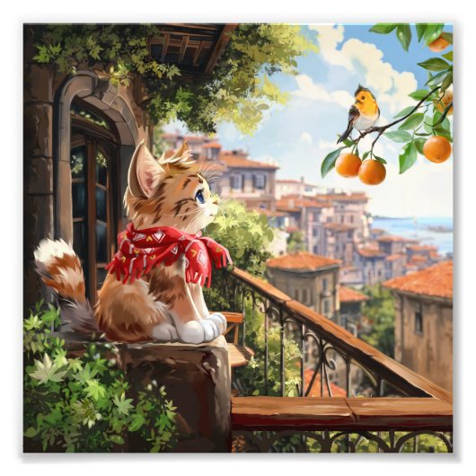 Mijn sinaasappels foto afdruk (Voorkant)