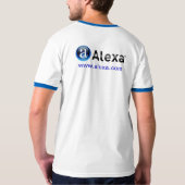 Mijn site is gek. t-shirt (Achterkant)