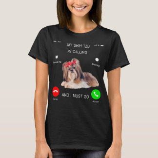 Mijn sjiitische Tzu belt en ik moet T-shirt Honden