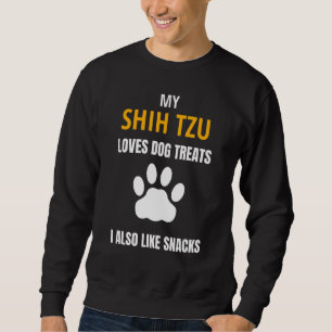 Mijn sjiitische Tzu houdt van Dog behandelt snacks Trui