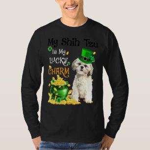 Mijn sjiitische Tzu is mijn luie klusjeskruid dd T-shirt