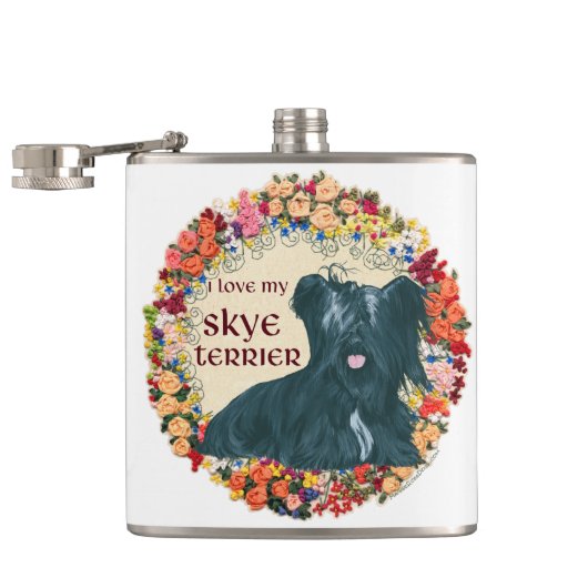 Mijn Skye Terrier Lieven Heupfles (Geopend)