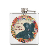 Mijn Skye Terrier Lieven Heupfles (Achterkant)