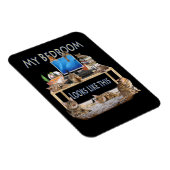 Mijn slaapkamer ziet er zo uit magneet (Rechterzijde)