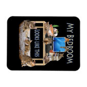 Mijn slaapkamer ziet er zo uit magneet (Horizontaal)