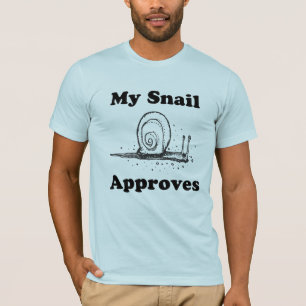Mijn slak keurt goed t-shirt