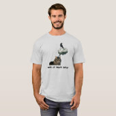 Mijn slechte humeur trekt Krogen aan T-shirt (Voorkant volledig)