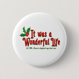 Mijn slechte oren ronde button 5,7 cm