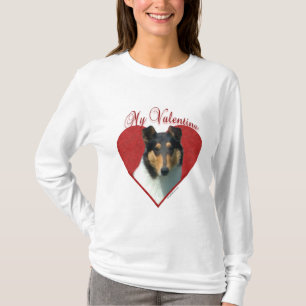 Mijn Smooth Collie Valentijn; Tricolor Collie T-shirt
