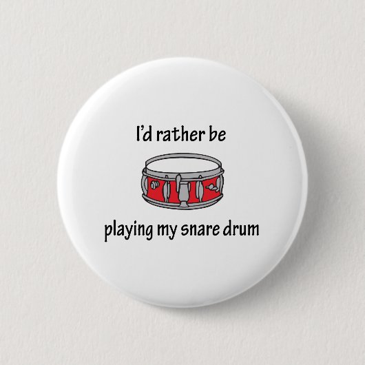 Mijn Snare Drum afspelen Ronde Button 5,7 Cm (Voorkant)