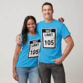 Mijn Snelheidslimiet 105 T-shirt (Unisex)