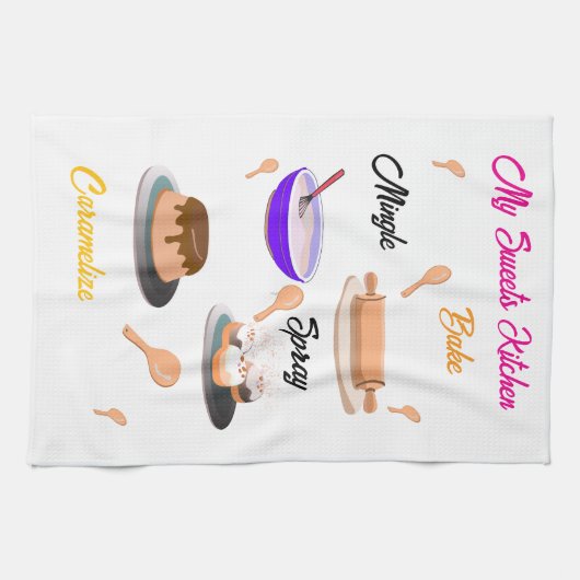 Mijn snoepjes theedoek (Horizontaal)