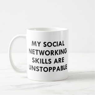 Mijn sociaal netwerk koffiemok