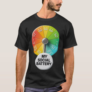 Mijn sociale batterij t-shirt