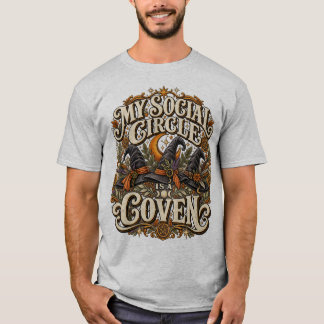 Mijn sociale kring is een coven T-shirt
