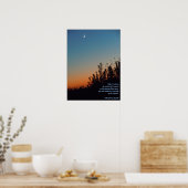 Mijn soep breidt zich uit poster (Keuken)