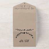 Mijn soep heeft degene gevonden die ik van het bos all in one uitnodiging (Buitenkant)