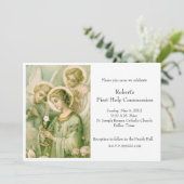 Mijn soep leidt de eerste communie van Veil Kaart (Staand voorkant)