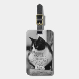 Mijn soep vindt rust - PS 62:1 Bagagelabel