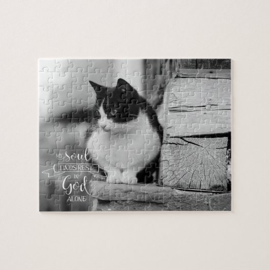 Mijn soep vindt rust - PS 62:1 Legpuzzel (Horizontaal)